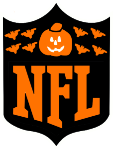 NFL Halloween Logo fabric transfer